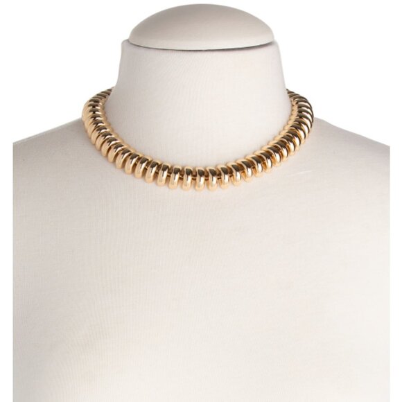 KENNETH JAY LANE 18in Gold Necklace - Picture 2 of 3